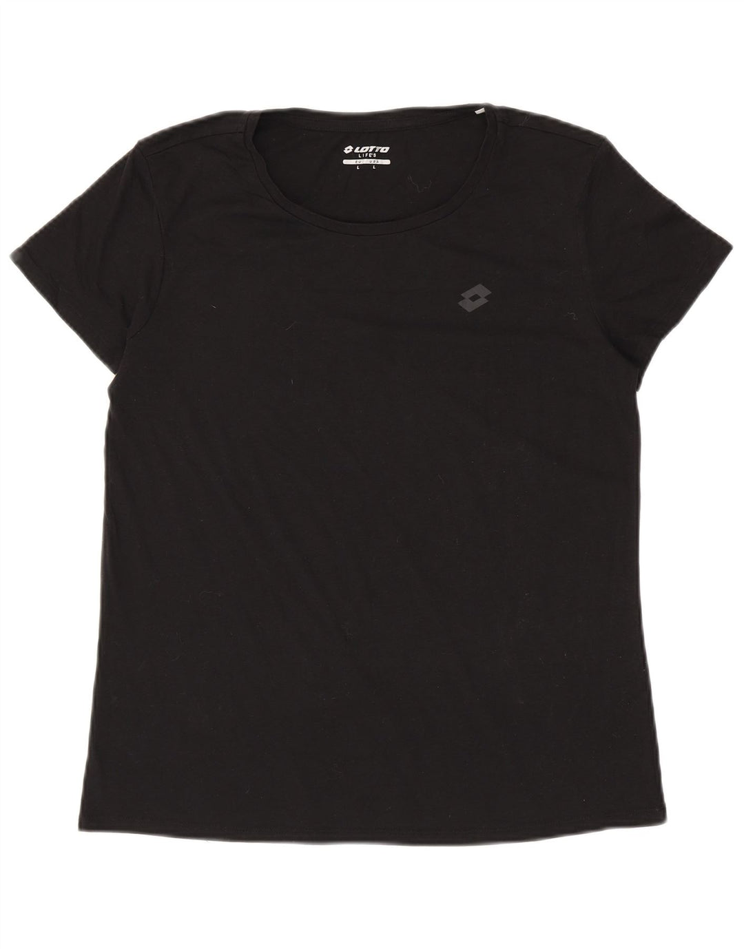 Camiseta feminina LOTTO UK 16 grande preta