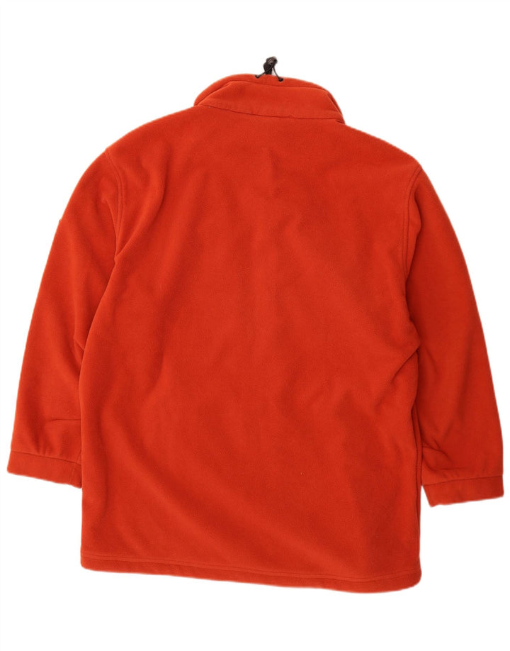 Jaqueta de lã masculina JACK WOLFSKIN Reino Unido 44 XL laranja poliéster
