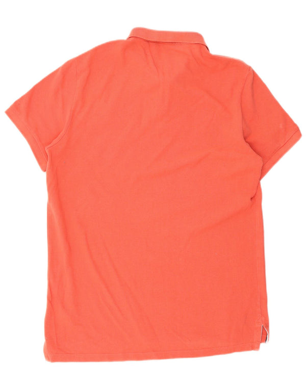 Camisa polo masculina Superdry XL laranja algodão