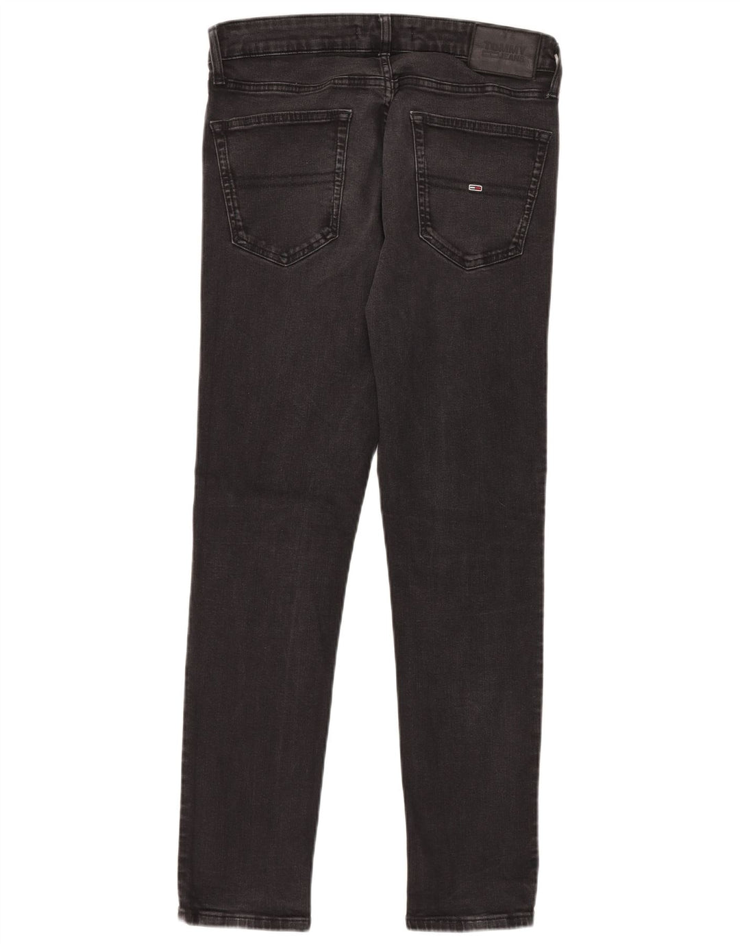 TOMMY HILFIGER Masculino Austin Slim Jeans W32 L32 Algodão Preto