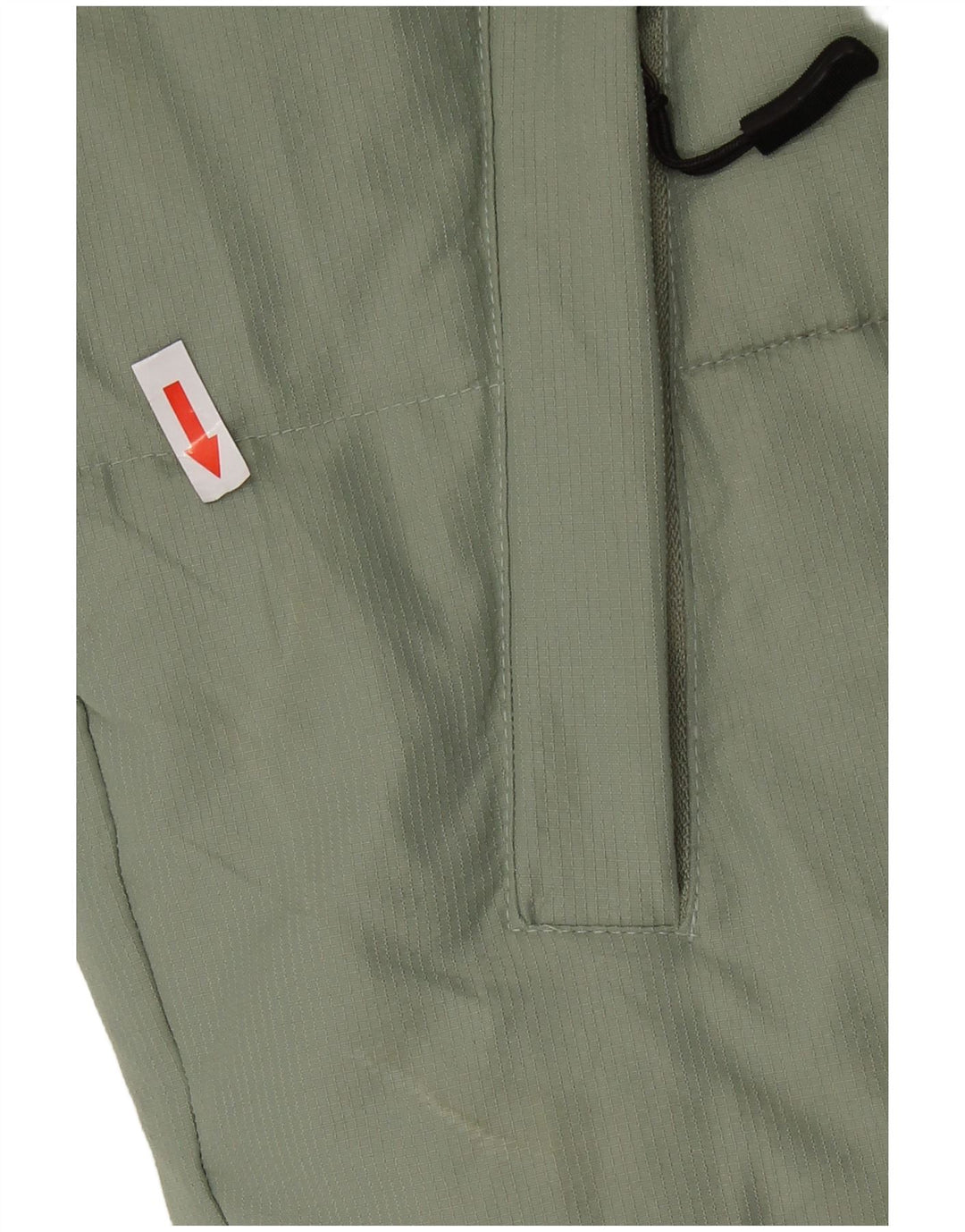 Jaqueta masculina Fila com capuz acolchoada UK 40 grande poliamida verde