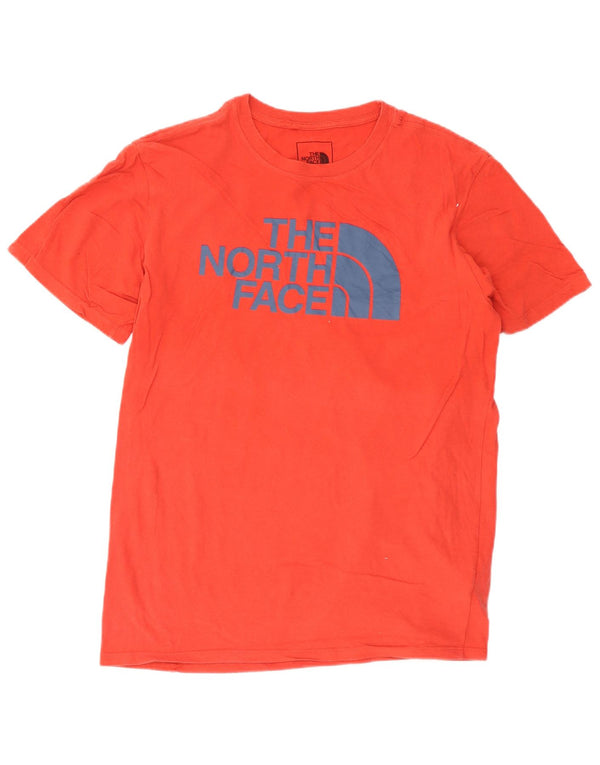 Camiseta gráfica masculina The North Face grande algodão vermelho