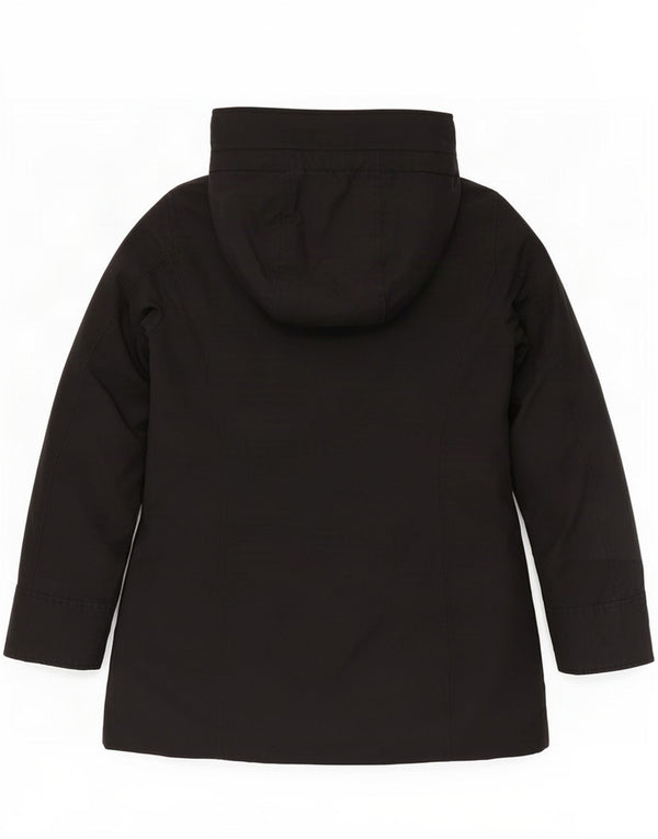 Jaqueta feminina acolchoada com capuz e capuz Woolrich UK 6 XS preta