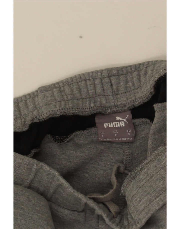 Calça de treino masculina Puma Small Grey Colourblock
