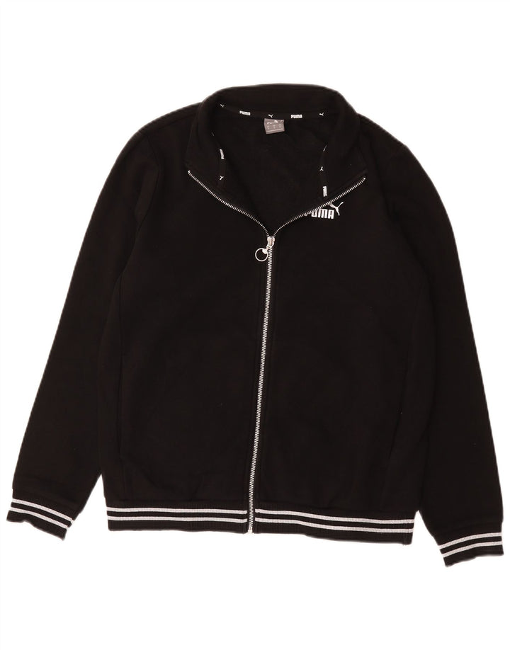 Puma Mens Tracksuit Top Jacket Médio Algodão Preto