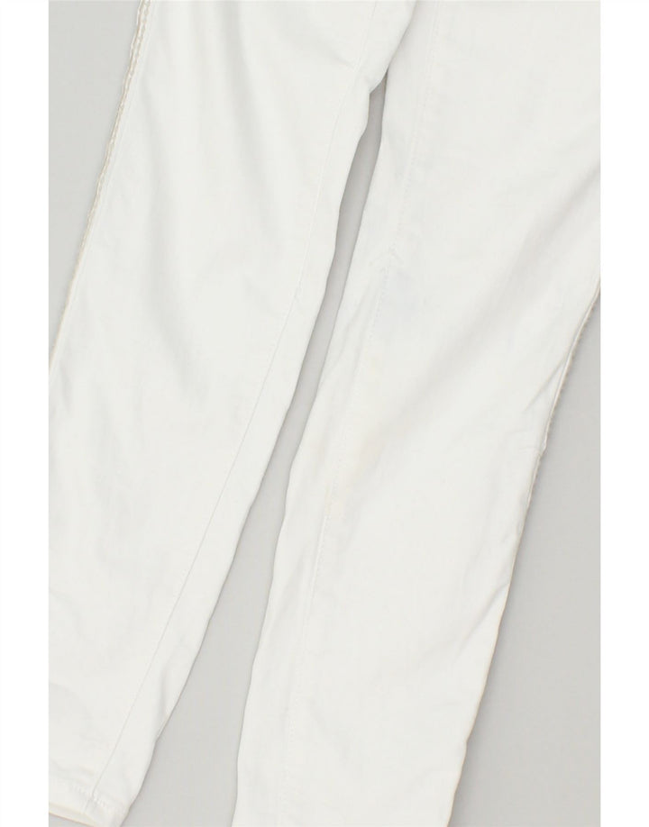 MOSSIMO Womens Skinny Jeans US 6 Medium W32 L30 White Cotton | Vintage Mossimo | Thrift | Second-Hand Mossimo | Used Clothing | Messina Hembry 