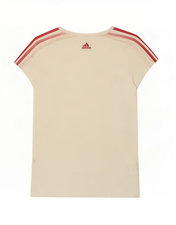 Camiseta Adidas Meninas Graphic 15-16 Anos Algodão Branco