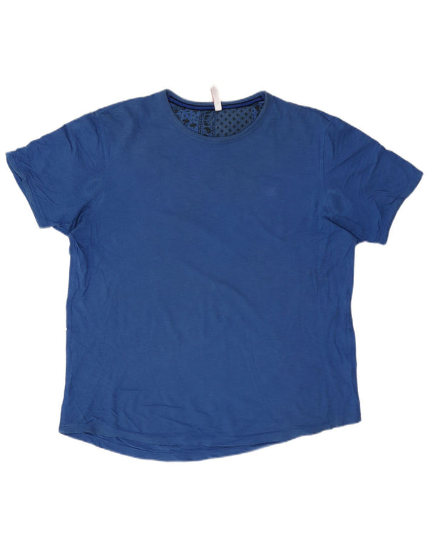 Camiseta masculina Sun68 Top XL algodão azul