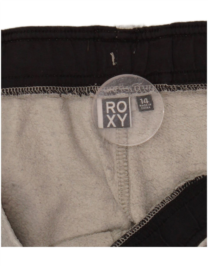 Calça feminina ROXY com estampa gráfica UK 14 grande cinza