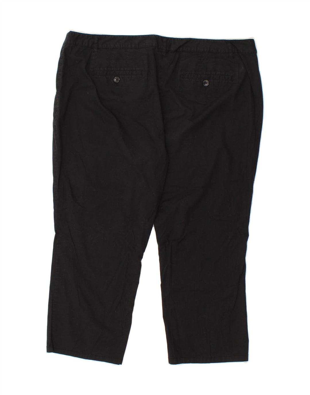 MOSSIMO Womens Capri Chino Trousers US 16 2XL W36 L22 Black Cotton Vintage Mossimo and Second-Hand Mossimo from Messina Hembry 