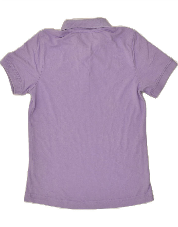 KAPPA Womens Polo Shirt UK 14 Medium Purple Cotton | Vintage Kappa | Thrift | Second-Hand Kappa | Used Clothing | Messina Hembry 
