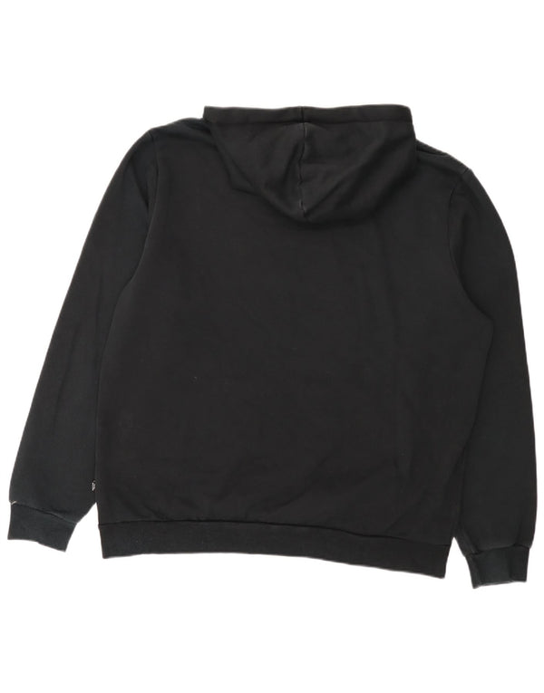 Puma Mens Hoodie Jumper XL Algodão Preto