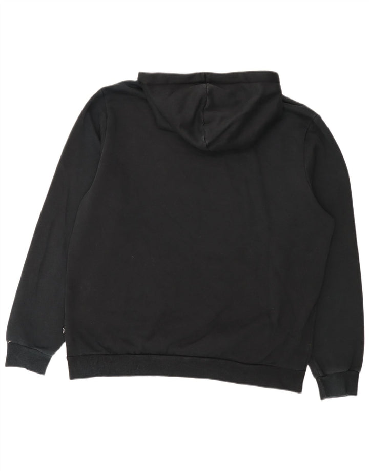 Puma Mens Hoodie Jumper XL Algodão Preto