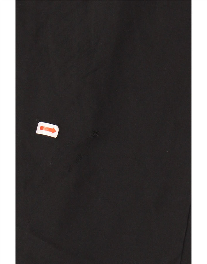 Calça de treino masculina NIKE Dri Fit grande preto colorblock poliéster