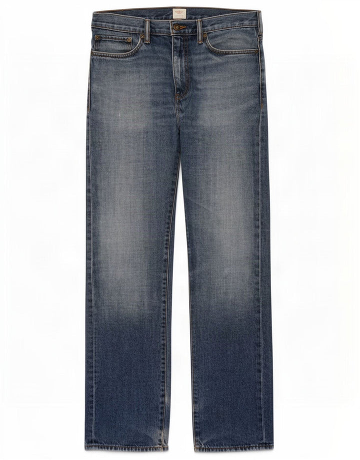 Calça jeans reta masculina Dockers W34 L34 azul algodão