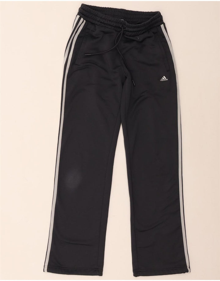 Calça de treino feminina Adidas UK 12 poliéster cinza médio