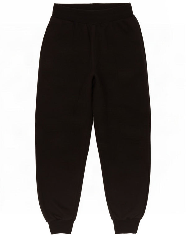 Zara Calça de treino feminina Joggers UK 12 Algodão preto médio