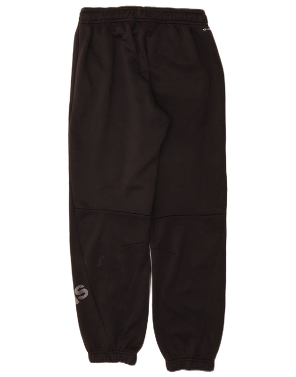 Adidas Meninos Climalite Graphic Calças de treino Joggers 11-12 anos Preto