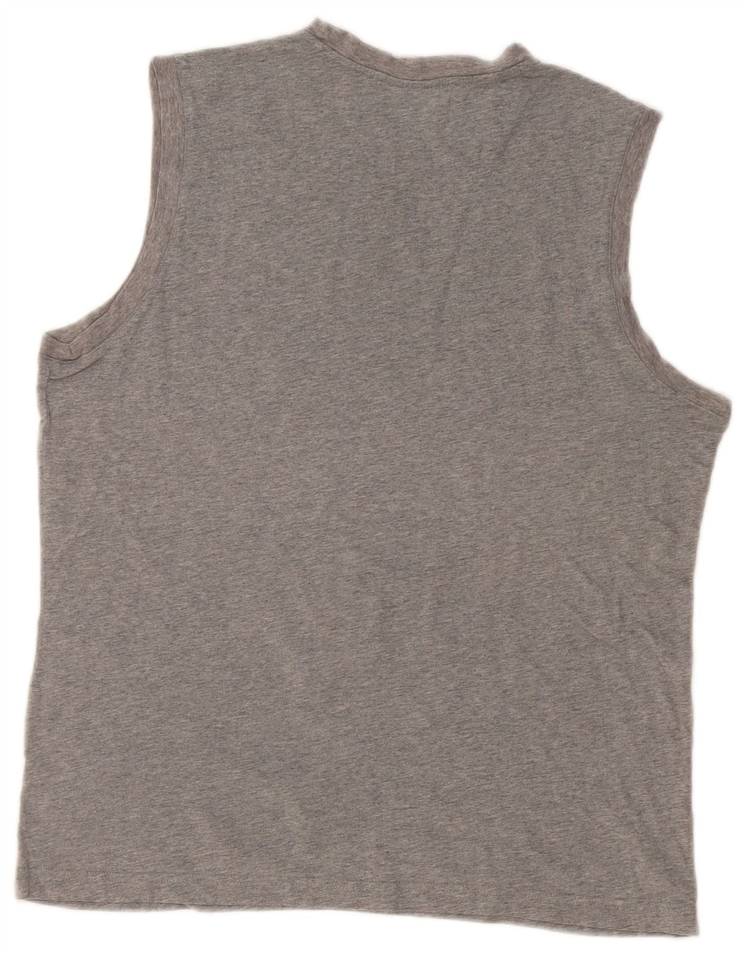 CHAMPION Camiseta masculina gráfica grande cinza