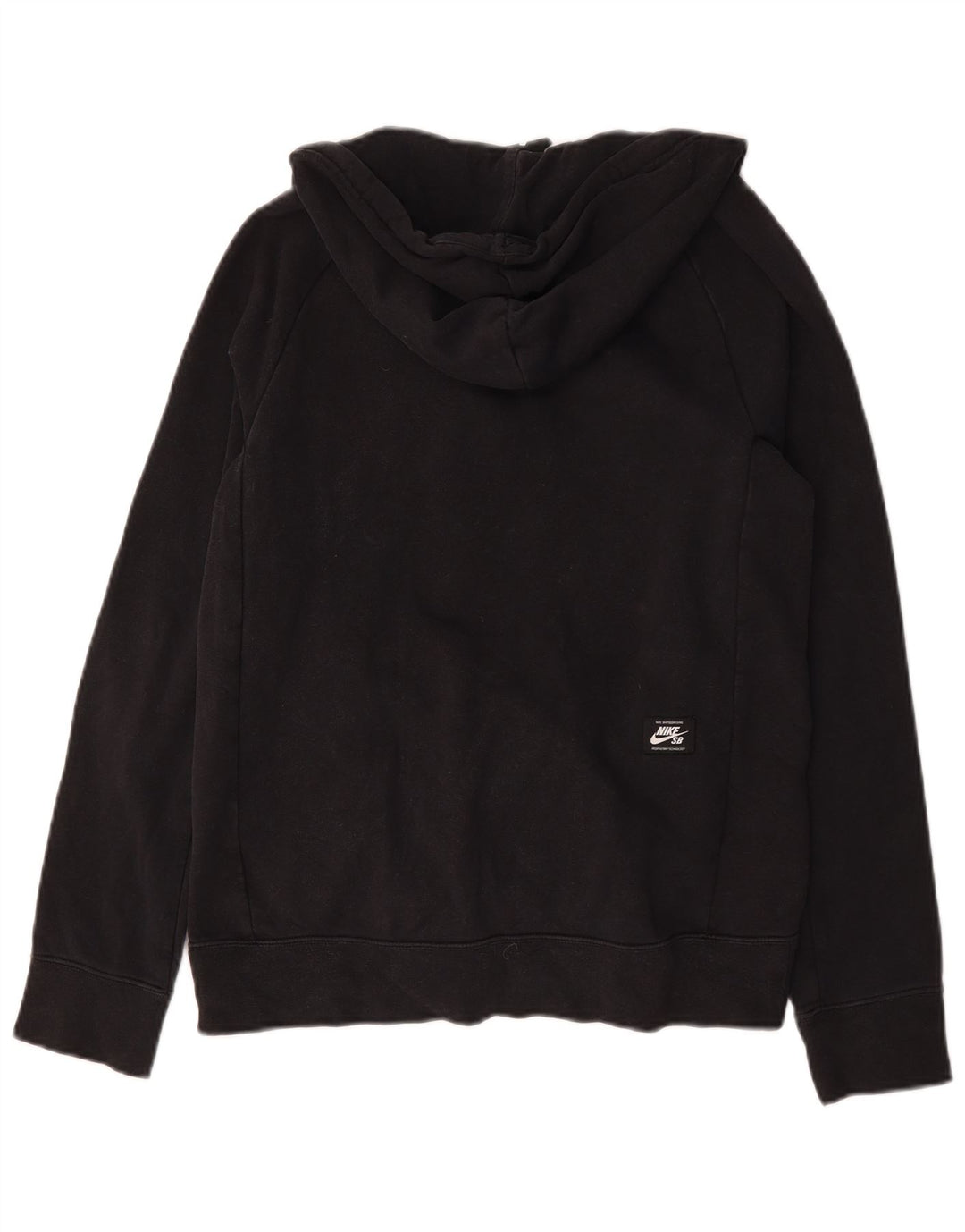Suéter Nike masculino com capuz e zíper, pequeno, preto, algodão