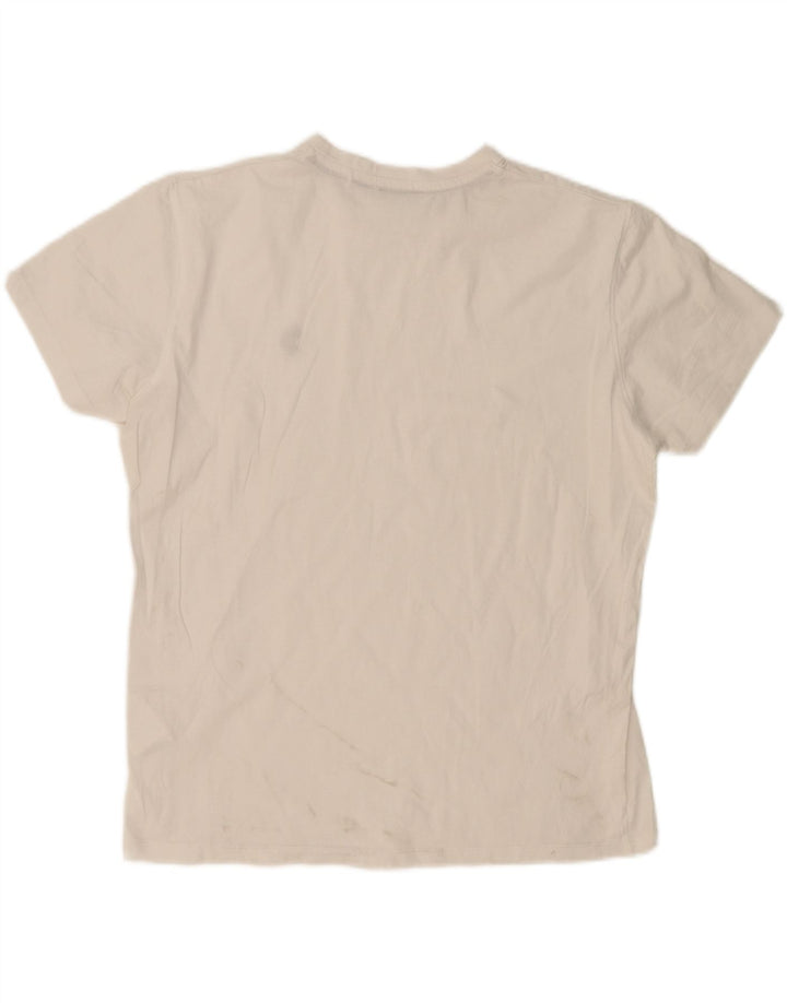 U.S. POLO ASSN. Mens T-Shirt Top XL White Cotton Vintage U.S. Polo Assn. and Second-Hand U.S. Polo Assn. from Messina Hembry 