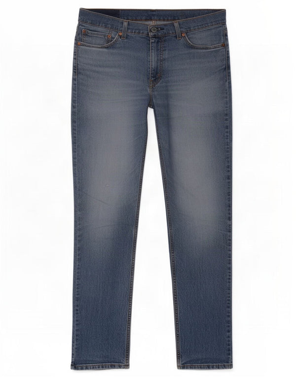 Levi's Masculino 511 Slim Jeans W33 L34 Azul Algodão