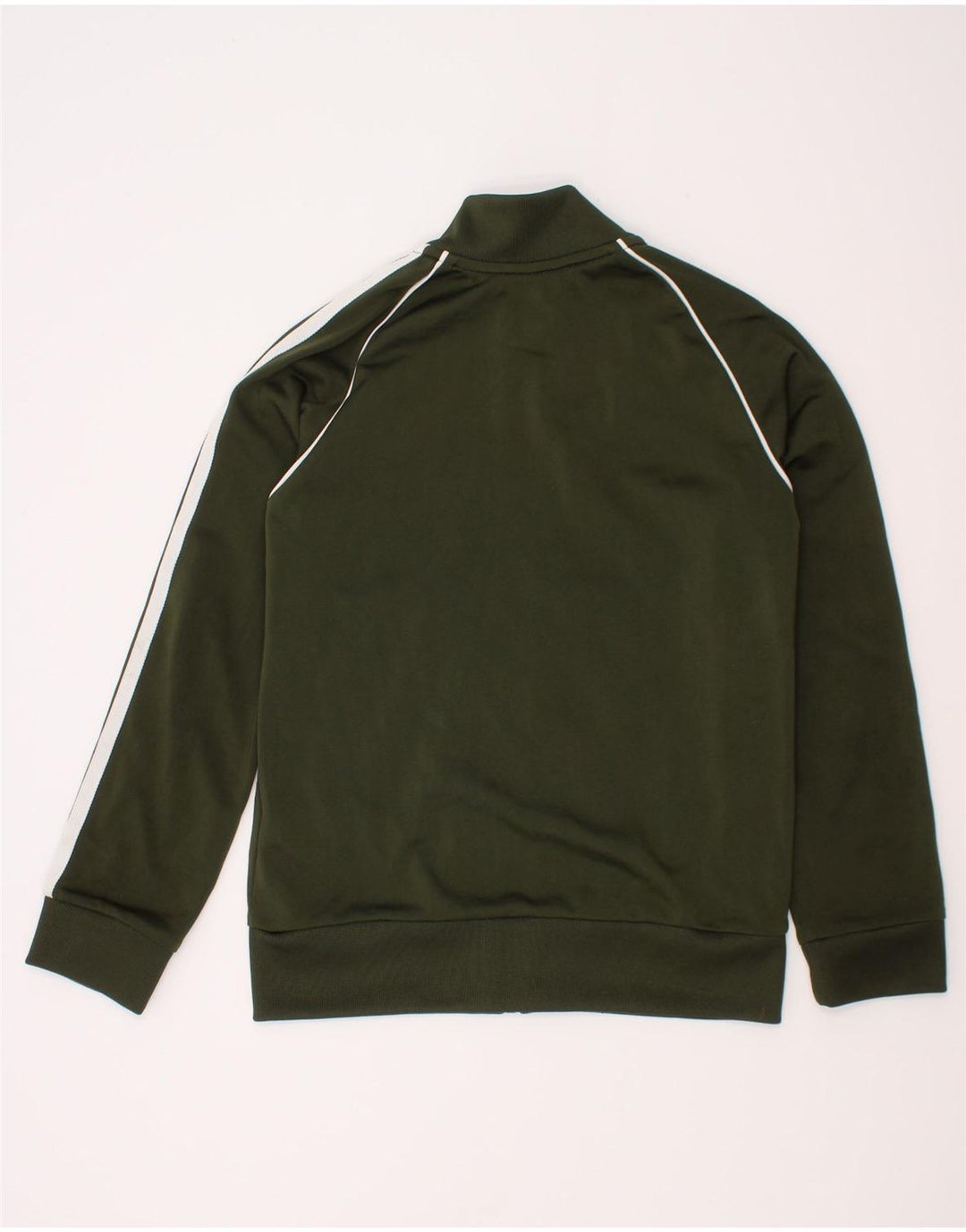 Casaco de treino Adidas Boys 7-8 anos verde poliéster