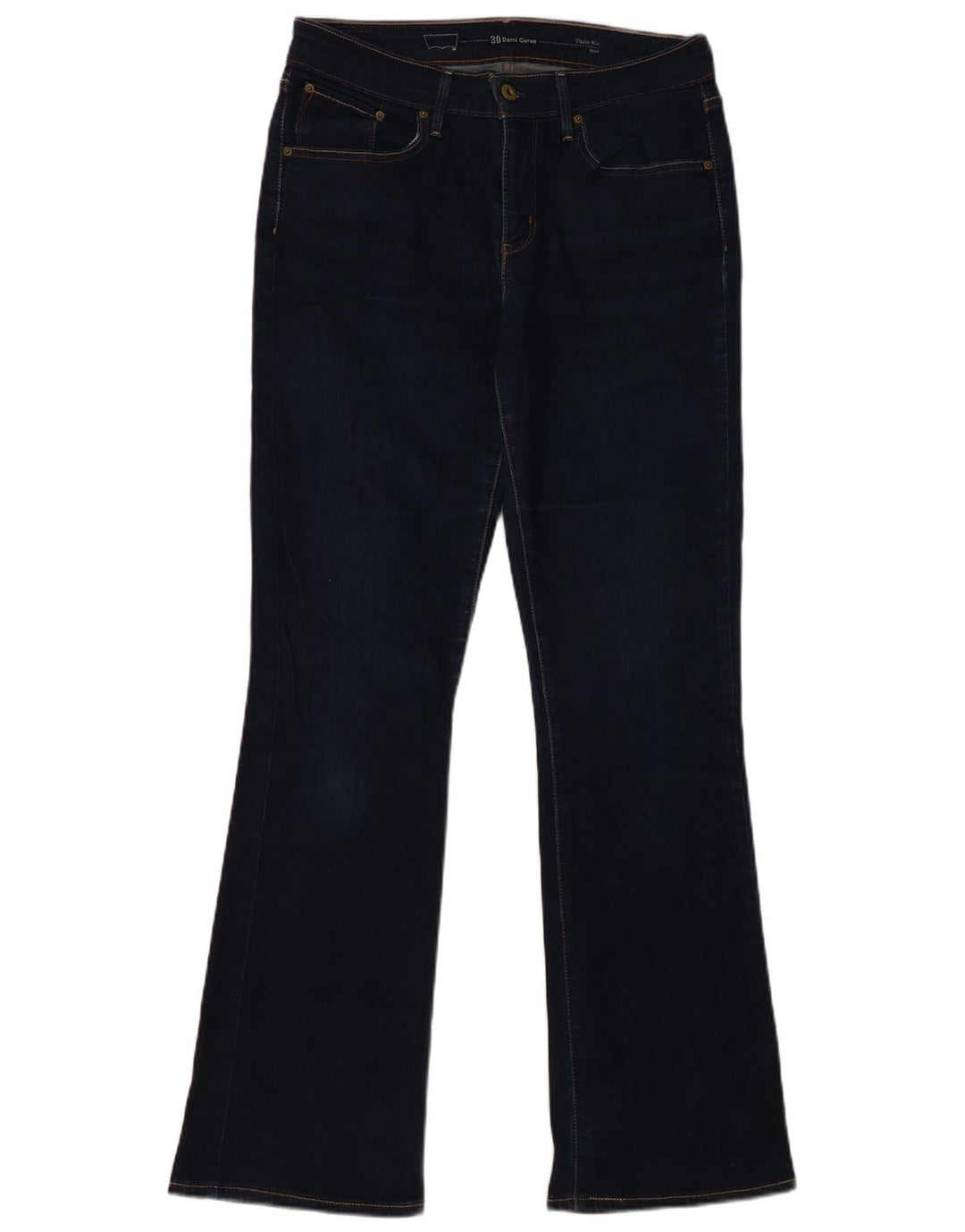 Calça jeans feminina LEVI'S Demi Curve Classic Rise Bootcut W30 L32 azul marinho