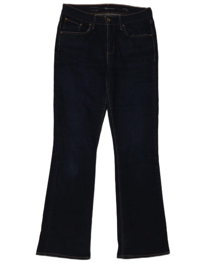 Calça jeans feminina LEVI'S Demi Curve Classic Rise Bootcut W30 L32 azul marinho