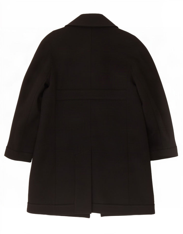 Sobretudo feminino Philosophy Di Alberta Ferretti UK 12 médio preto