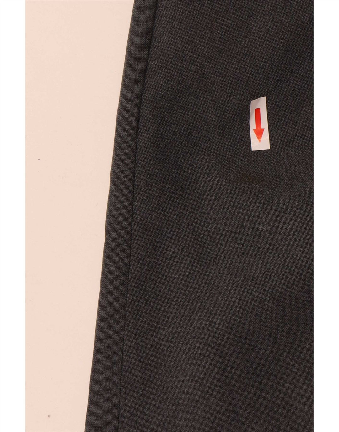 Calça masculina Farah Pegged Suit W38 L30 poliéster cinza