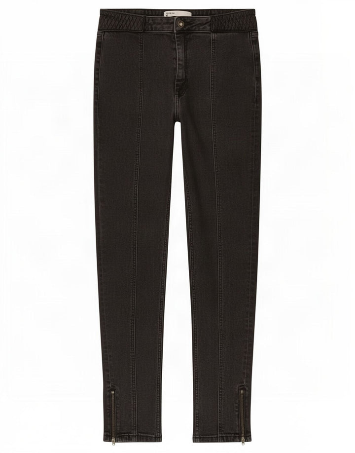 Zara Jeans Skinny Feminino EU 40 Médio W30 L27 Preto