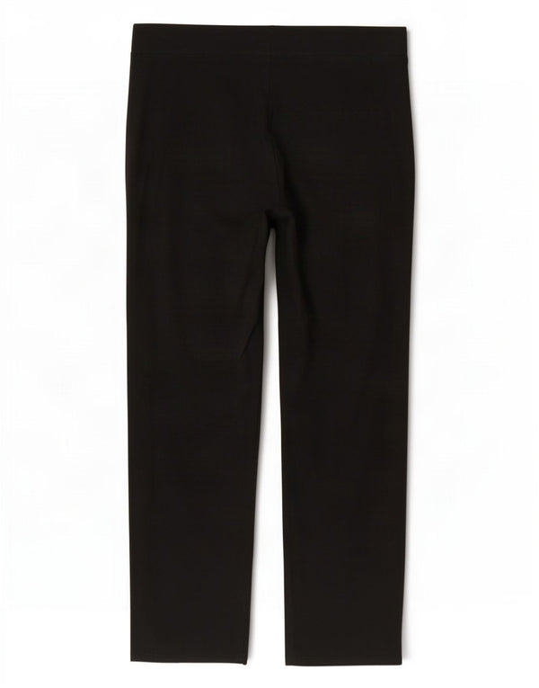 Calça de treino feminina Marks & Spencer Reino Unido 16 grande algodão preto