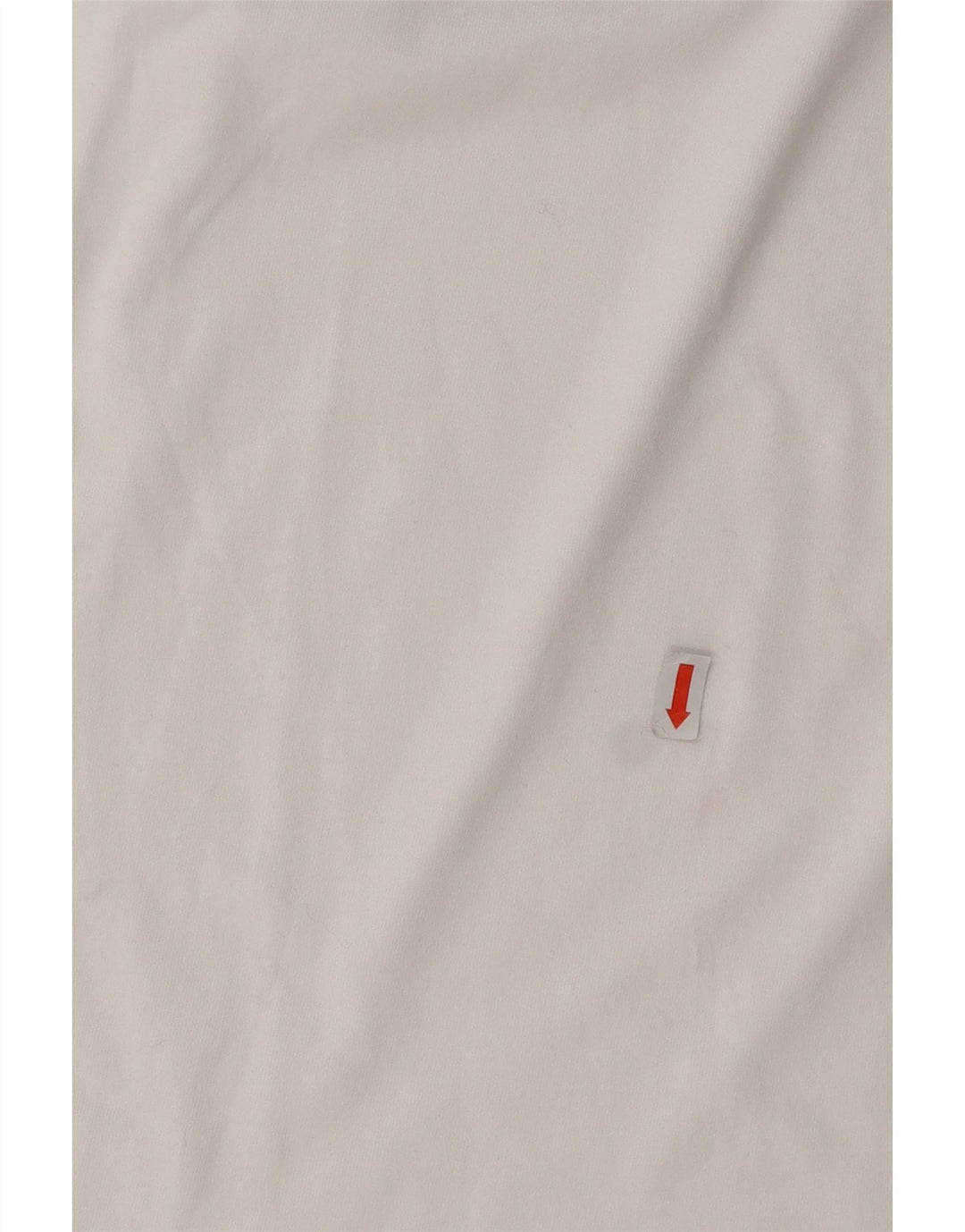 ADIDAS Mens Graphic T-Shirt Top Pequeno Algodão Branco