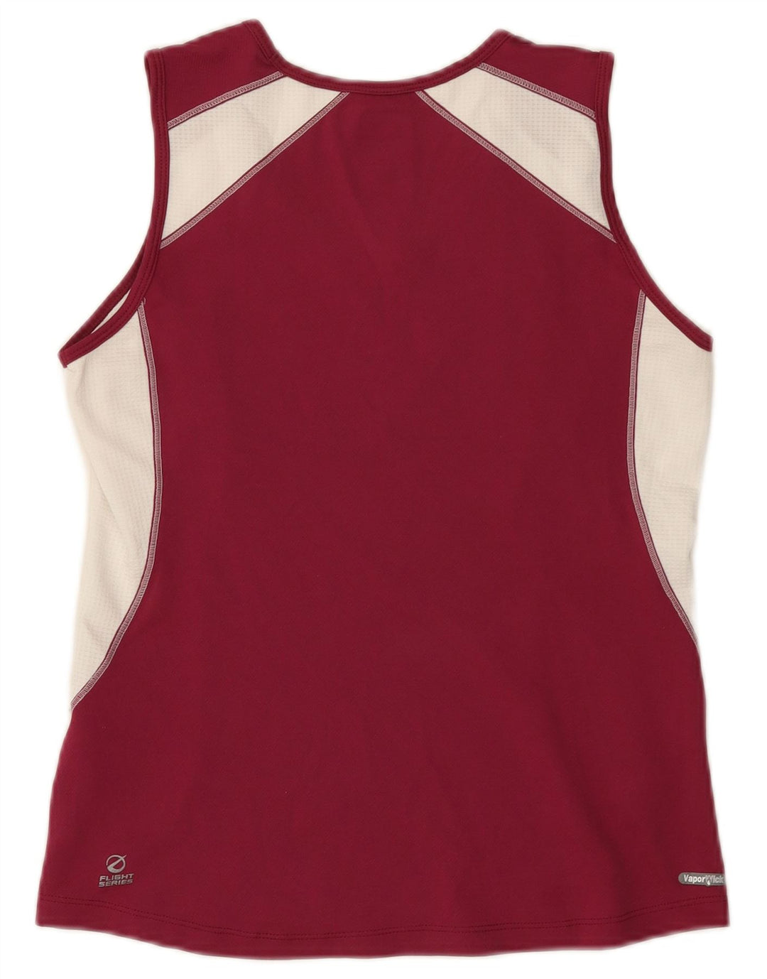 Colete feminino The North Face UK 12 poliéster colorblock médio Borgonha