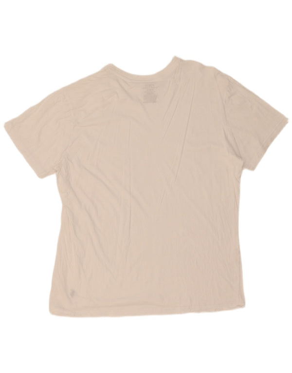 Camiseta masculina Polo Ralph Lauren Top XL algodão branco