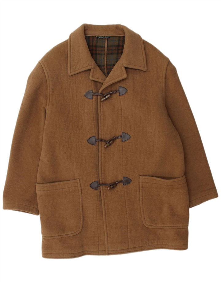 Casaco Duffle Masculino Tadon Reino Unido 36 Pequeno Marrom