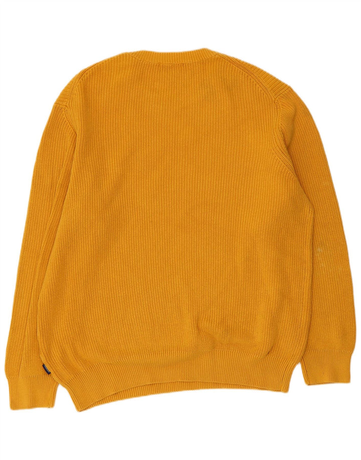 Suéter masculino CARRERA com gola redonda 2XL algodão amarelo