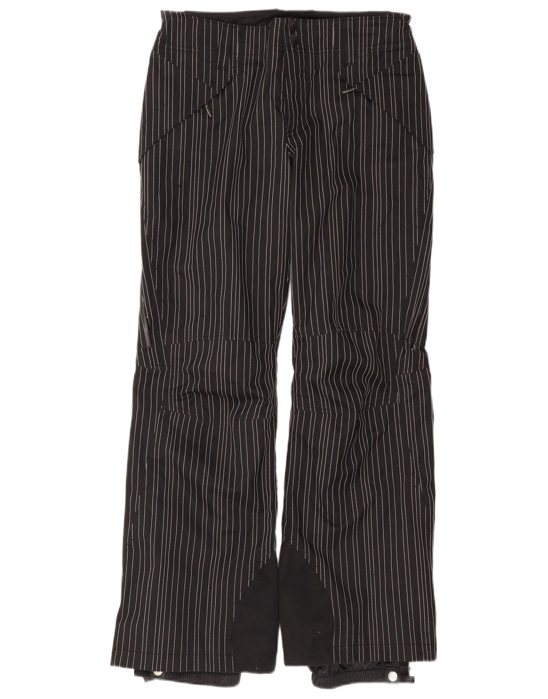 Calça corta-vento feminina Columbia Omni-Tech Reino Unido 10 pequena listrada preta