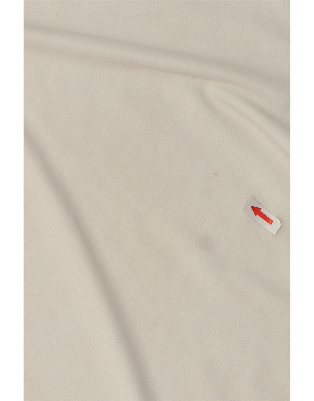 Adidas Mens Climalite Camiseta Top Grande Branco Colorblock Poliéster