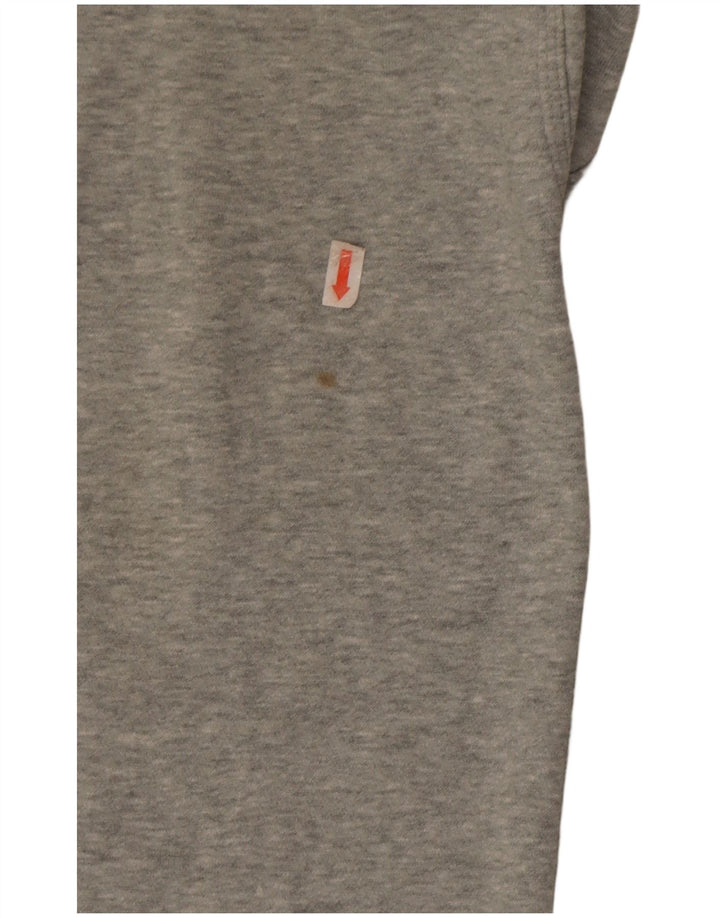 Calça de treino masculina Nike Joggers cinza médio algodão manchado