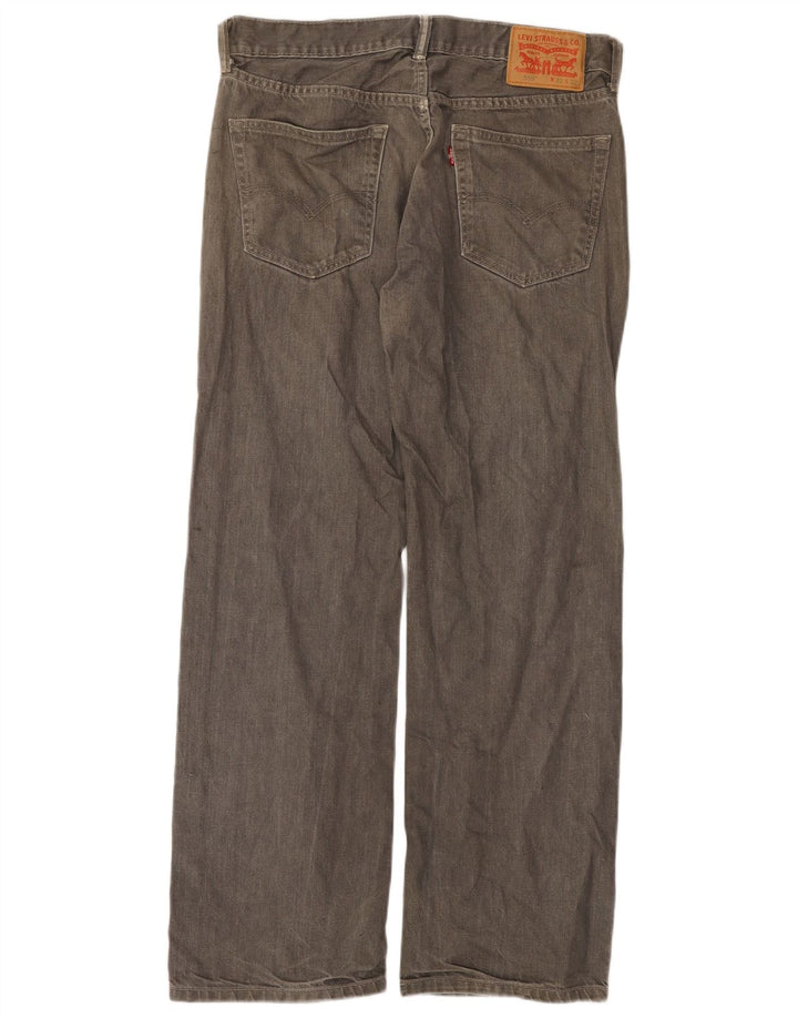 Calça Jeans Levis Masculina 559 Relaxed Fit Straight W32 L32 Cinza