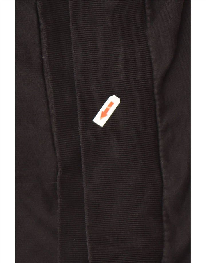Puma masculino gráfico moletom com capuz pequeno algodão preto