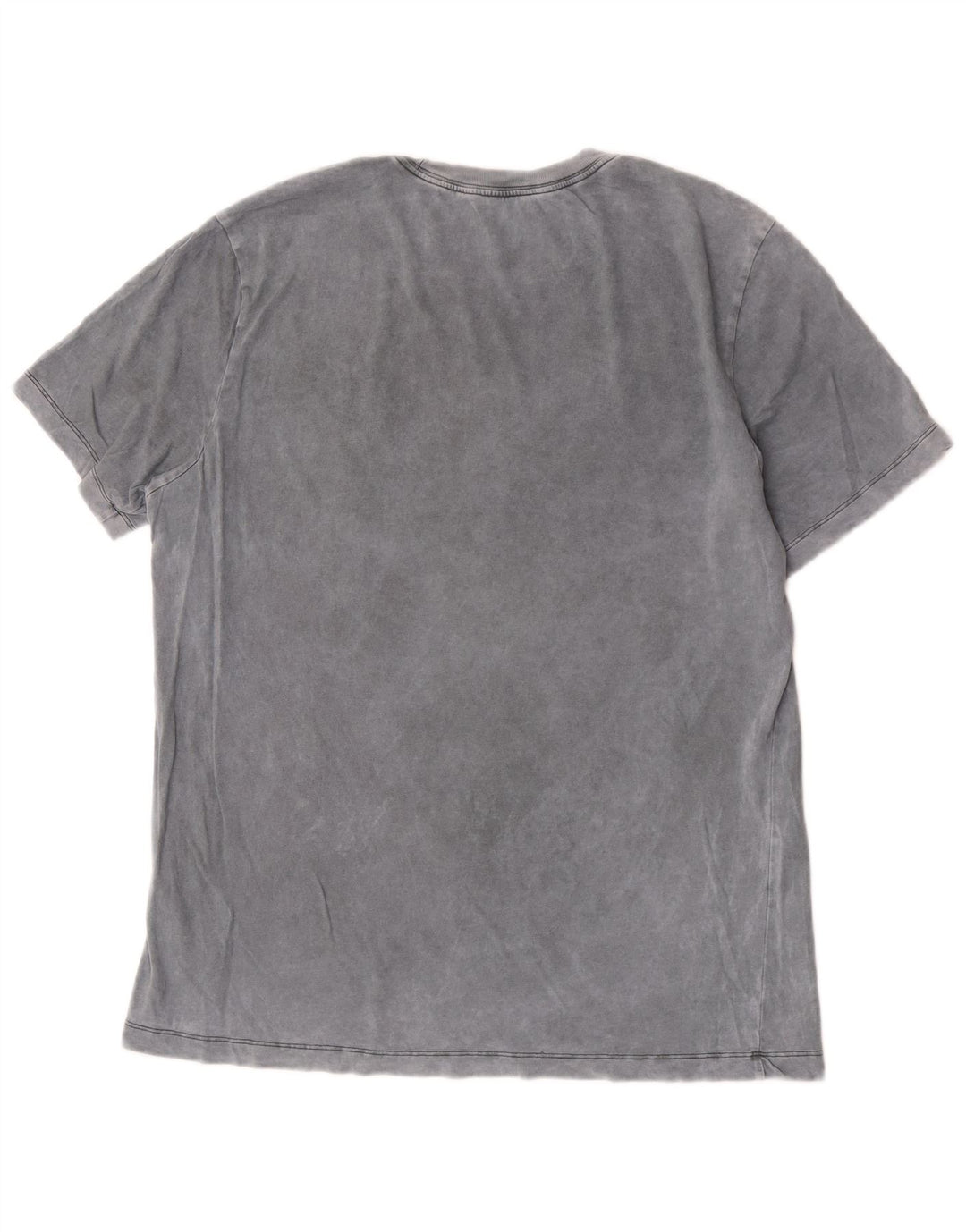 Camiseta masculina Nike grande algodão tie-dye cinza
