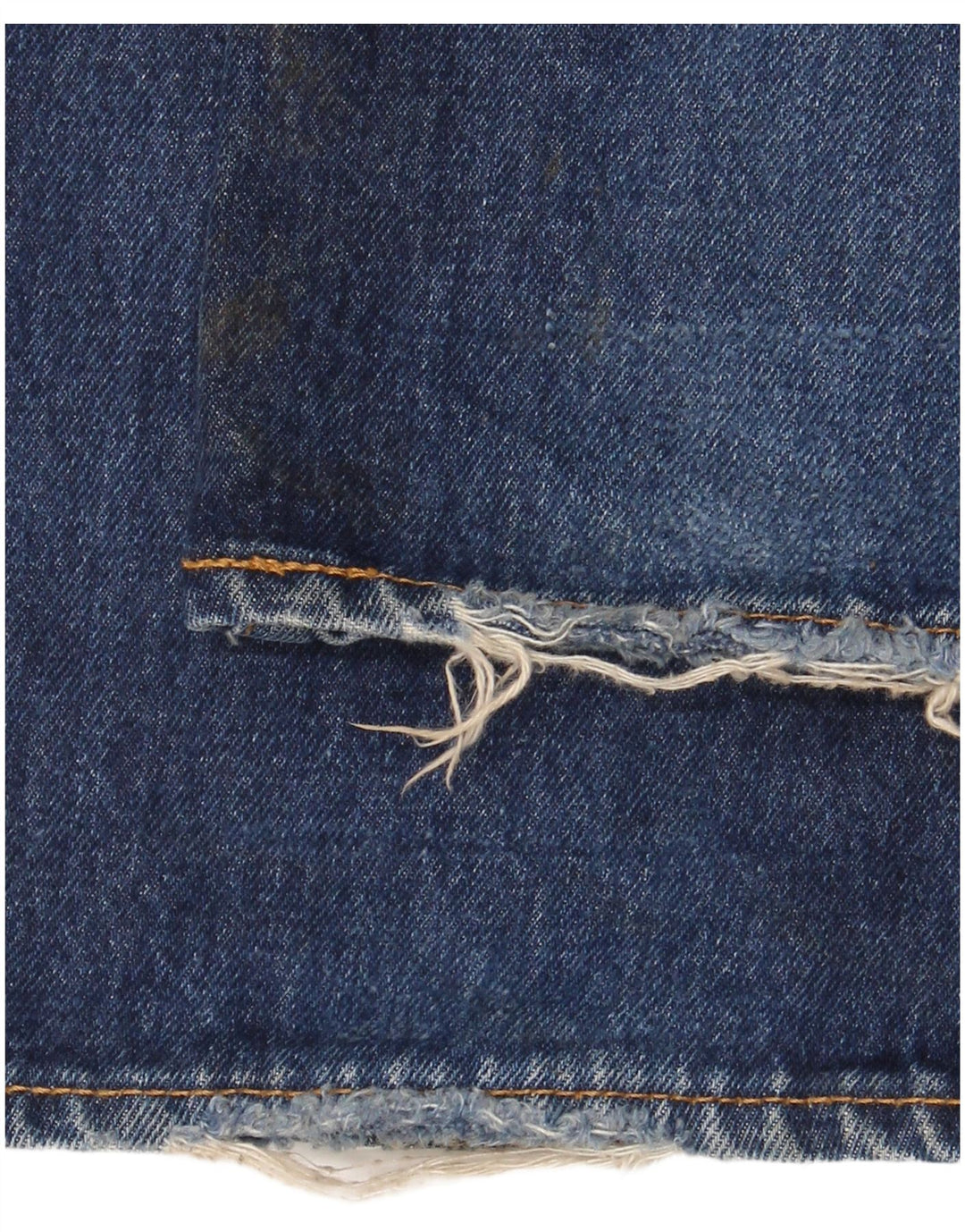 Levi's Masculino 514 Straight Jeans W34 L32 Azul Marinho Algodão