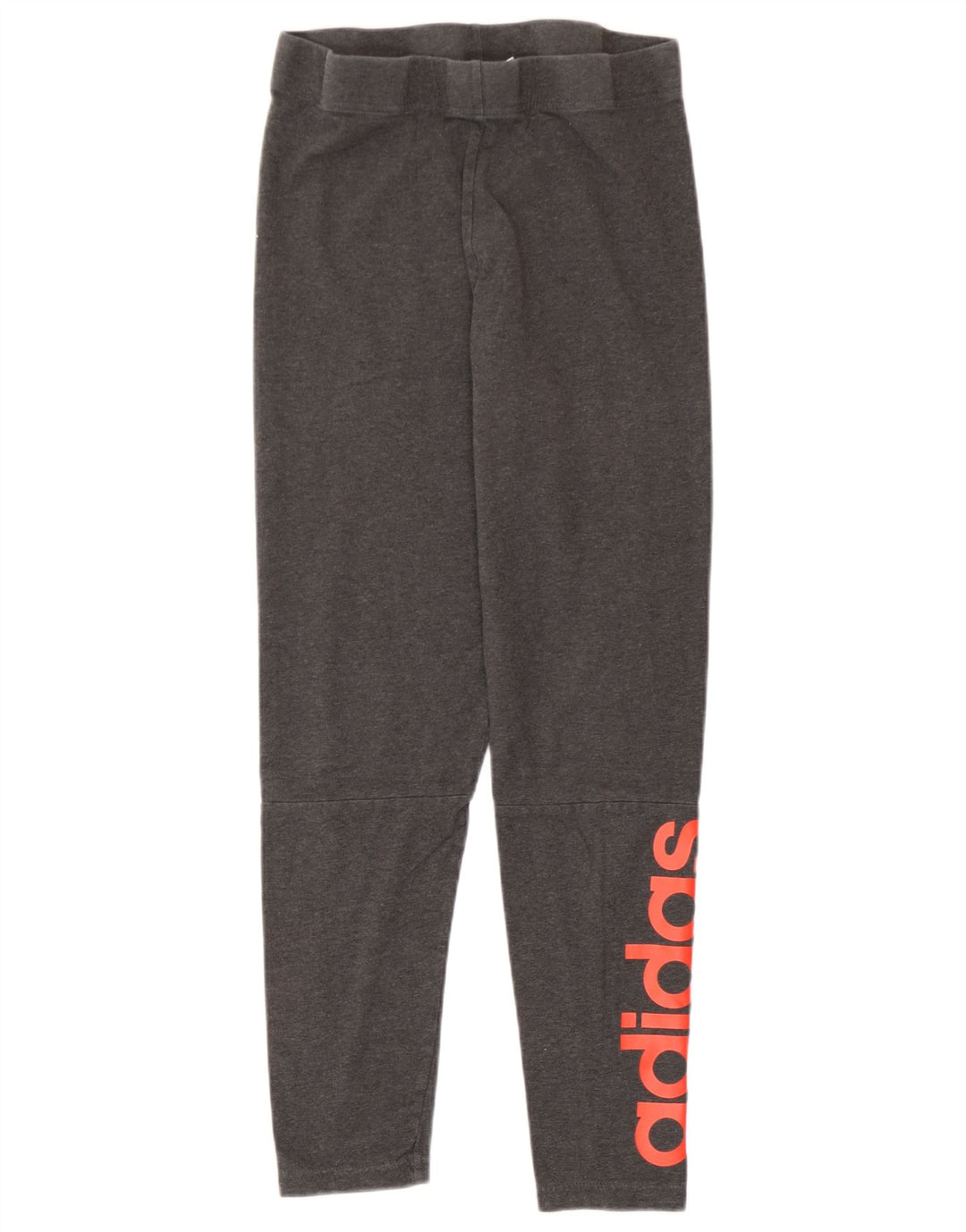 Leggings Adidas Femininas UK 8 Pequenas Cinza Flecked