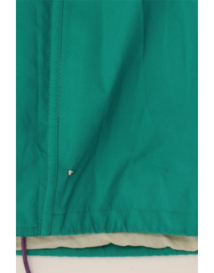 BAILO Mens Hooded Windbreaker Jacket IT 50 Large Green Vintage Bailo and Second-Hand Bailo from Messina Hembry 