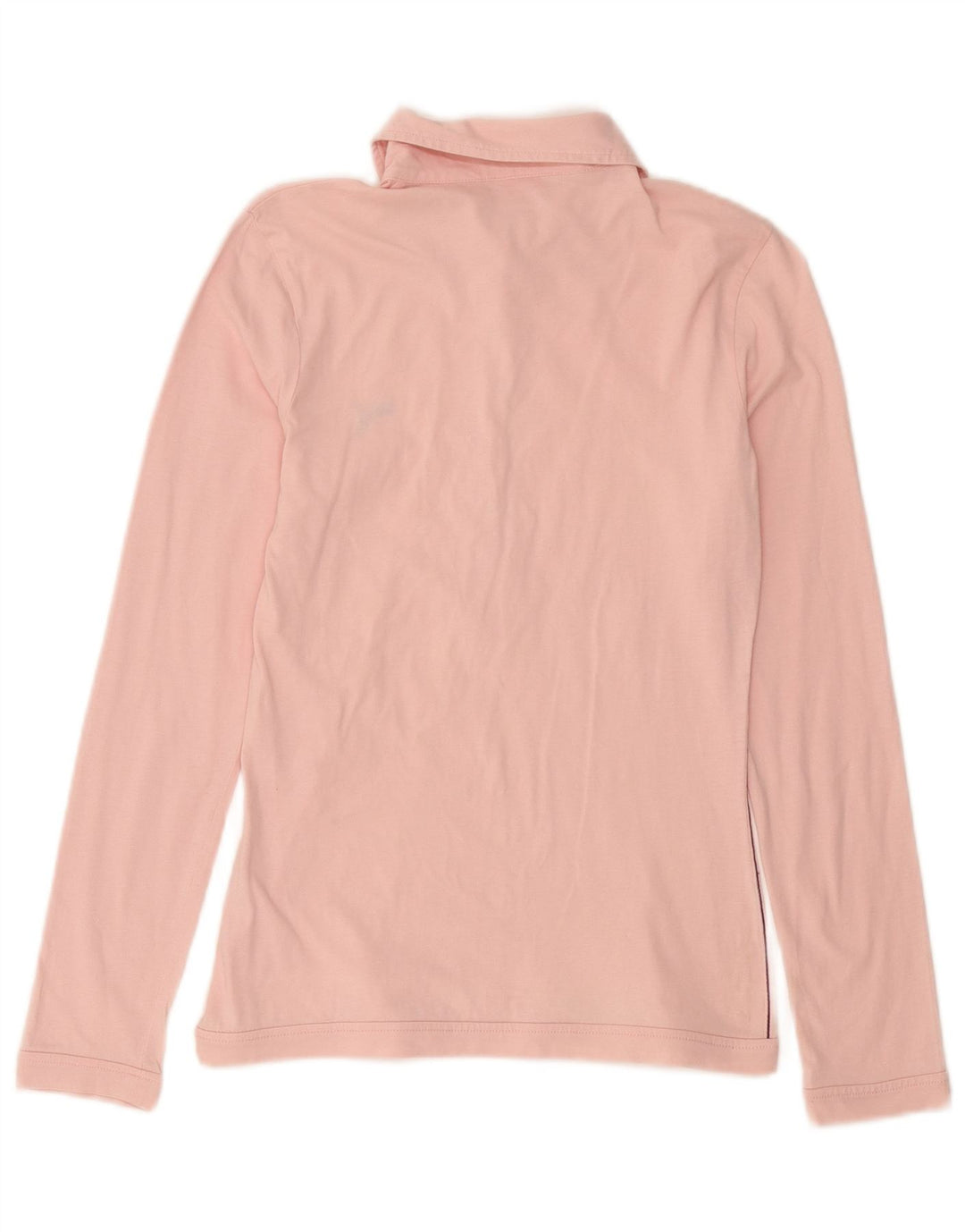 Camisa polo feminina de manga comprida Puma UK 12 rosa médio