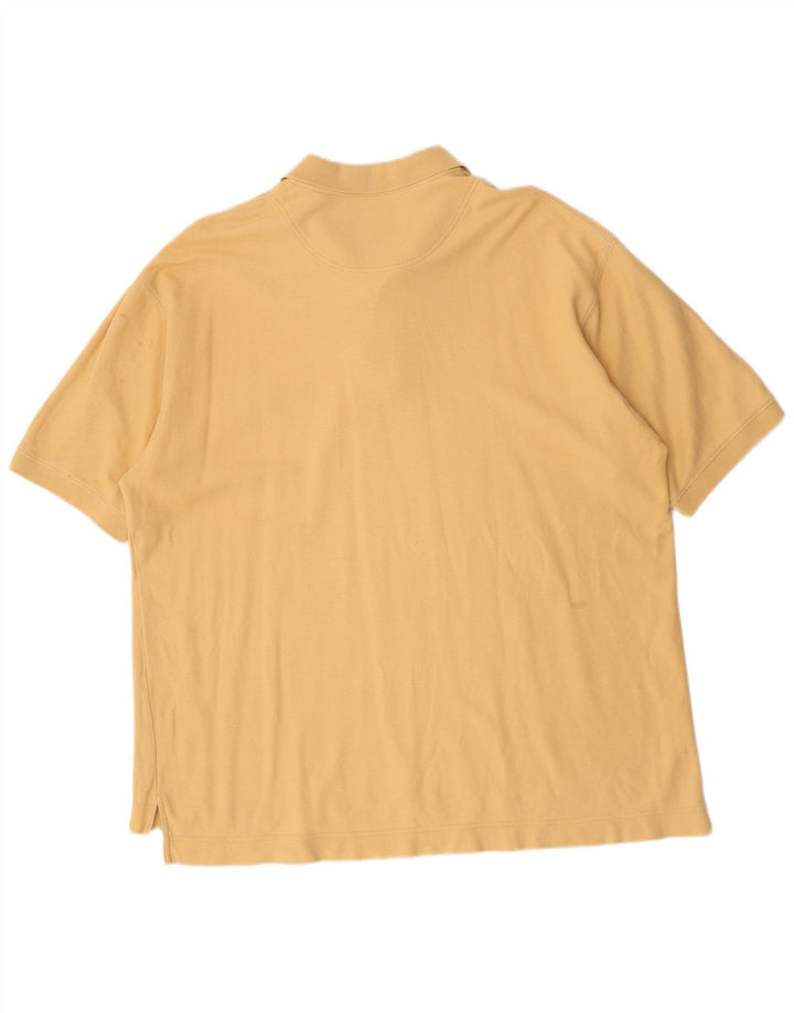 Camisa polo masculina Timberland XL algodão amarelo