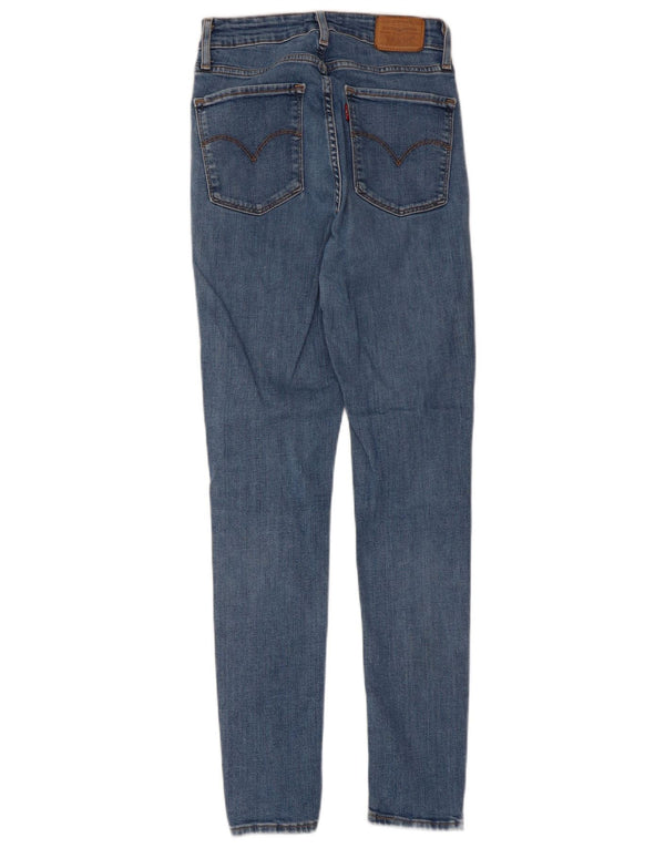 Calça jeans feminina Levi's 721 High Rise Skinny W26 L28 azul algodão